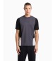 EA7 Grijs regular fit T-shirt