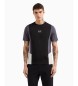 EA7 Regular fit T-shirt sort