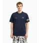 EA7 T-shirt serie Navy gebreid T-shirt