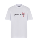 EA7 Ti amo white short sleeve t-shirt