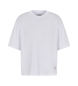 EA7 White relaxed t-shirt