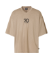 EA7 Beige kortrmet t-shirt