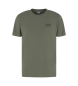 EA7 Kurzrmeliges T-Shirt mit schmaler Passform grn