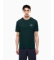 EA7 Tennis Club green knitted T-shirt
