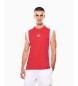 EA7 Tennis Pro rød T-shirt