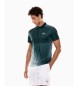EA7 Polo Tennis Pro Ventus7 Print vert