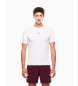 EA7 Tennis Pro T-Shirt white light blue