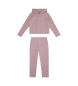 EA7 Shiny Girl pink sweatpants i stretchbomuld