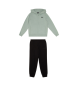 EA7 Tracksuit Core Identity cotton black, green
