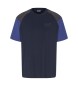 EA7 Athletic T-shirt Colour Block navy