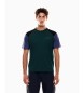 EA7 Athletic Colour Block T-shirt green
