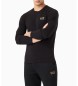EA7 Core Identity långärmad t-shirt svart