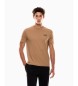 EA7 Core Pima T-shirt brown