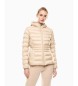 EA7 Anorak Train Core Lady Medium Gepolstert beige
