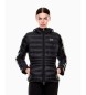 EA7 Puffer Zug Core Eco Jacke Schwarz