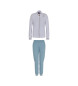 EA7 Tracksuit Core Lady en coton stretch gris