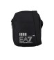 EA7 Saco de ombro reciclado preto