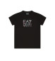 EA7 T-shirt serie grafica nera