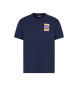 EA7 T-shirt gráfica Train azul