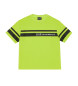 EA7 T-shirt Fita verde