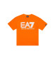 EA7 Camiseta Logo naranja