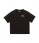 EA7 Camiseta Logo Series Boy negro