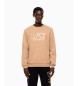 EA7 Sweat-shirt beige Train Logo Series