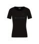 EA7 Logo Serie Fancy T-shirt zwart