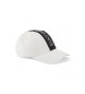 EA7 Cappellino con nastro logo Train M bianco