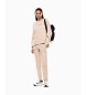 EA7 Logo Serie beige set