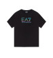 EA7 T-shirt Visibility preta