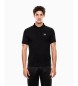 EA7 Camisa pólo Visibility Stretch preta