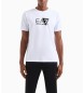 EA7 Sichtbarkeits-T-Shirt weiß