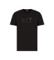 EA7 Koszulka Visibility w kolorze czarnym
