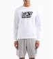 EA7 Zichtbaarheid Coft sweatshirt wit