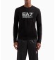 EA7 T-shirt à manches longues Visibility noir