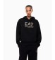 EA7 Visibility Sweatshirt aus schwarzer Mischung