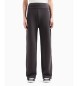 EA7 Brown waffle trousers