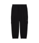 EA7 Black cargo sweatpants