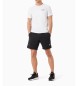 EA7 Dynamic Athlete T-shirt and trousers set white, black