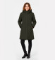 ECOALF Abrigo Glamour verde oscuro