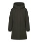 ECOALF Donkergroene Glamour jas
