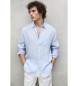ECOALF Hemd Adan wei, blau