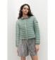 ECOALF Cappotto Aiaalf verde acqua