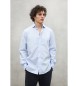 ECOALF Alfredo blaues Hemd