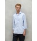 ECOALF Alfredo blauw shirt