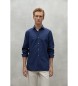 ECOALF Alfredo navy shirt