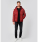 ECOALF Veste rouge tremble