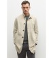 ECOALF Jacket Raincoat Beraldialf Man sand white