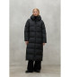 ECOALF Black Binaia Coat